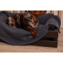 Постель из флиса Harley and Cho Dark Gray для лежаков Dreamer