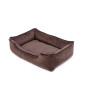 Лежак для собак и котов Harley and Cho Dreamer Velour Chocolate