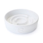 Керамическая миска для медленного кормления Harley and Cho Slow Feeder White, белая