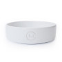 Керамическая миска для медленного кормления Harley and Cho Slow Feeder White, белая