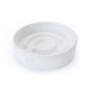 Керамическая миска для медленного кормления Harley and Cho Slow Feeder White, белая