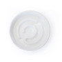 Керамическая миска для медленного кормления Harley and Cho Slow Feeder White, белая