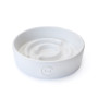 Керамическая миска для медленного кормления Harley and Cho Slow Feeder White, белая