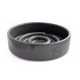 Керамическая миска для медленного кормления Harley and Cho Slow Feeder Graphite, графитовая