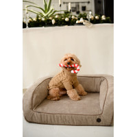 Диван для собак Sleeper Beige, бежевий
