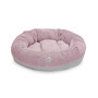 Овальный лежак Bagel Pink