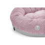 Овальный лежак Bagel Pink