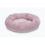 Овальный лежак Bagel Pink