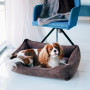 Лежак для собак та котів Harley and Cho Dreamer Velvet Brown