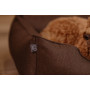 Лежак для собак и котов Harley and Cho Dreamer Brown, коричневый