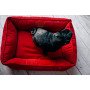 Лежак для собак и котов Harley and Cho Dreamer Velvet Red