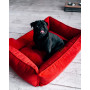 Лежак для собак и котов Harley and Cho Dreamer Velvet Red