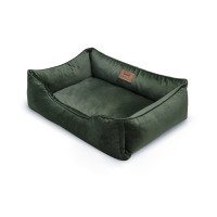 Лежак для собак и котов Harley and Cho Dreamer Velour Green