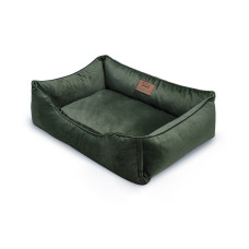 Лежак для собак и котов Harley and Cho Dreamer Velour Green