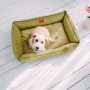 Лежак для собак и котов Harley and Cho Dreamer Velour Olive