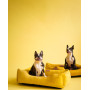 Лежак для собак та котів Harley and Cho Dreamer Velvet Yellow