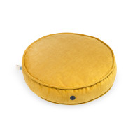 Кругла подушка Memory Foam Island Yellow