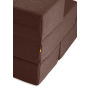 Ступеньки из мебельной рогожки для собак Harley and Cho Tetris Brown, коричневые – double