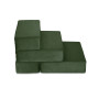 Ступеньки для собак Tetris Green Velour - double