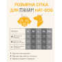 Панама для собак из льна HatDog DUO, фисташка/ваниль