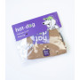 Кепка для собак з льону HatDog Flora, бежева