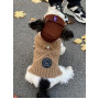 Шапка для собак HatDog, коричневая