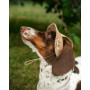 Панама для собак из льна HatDog Flora, бежевая
