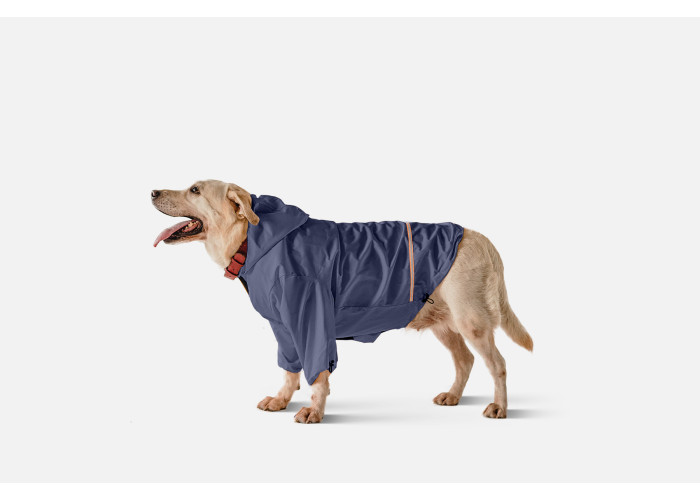 Дощовик для собак Noble Pet Moss Blue, синій