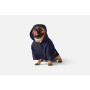 Дождевик для мопсов и французских бульдогов Noble Pet Moss Blue, синий
