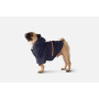 Дождевик для мопсов и французских бульдогов Noble Pet Moss Blue, синий