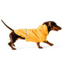Дождевик для такс и корги Noble Pet Moss Yellow, желтый