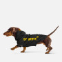 Дощовик для такс та коргі Noble Pet Moss Bravery Black, чорний