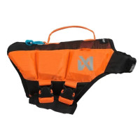 Рятувальний жилет для собак Protector life jacket Non-stop dogwear, чорно-помаранчевий