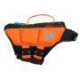 Рятувальний жилет для собак Protector life jacket Non-stop dogwear, чорно-помаранчевий
