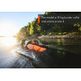 Рятувальний жилет для собак Protector life jacket Non-stop dogwear, чорно-помаранчевий