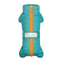 Комбинезон PetFashion Cold для такс, бирюзовый