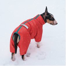 Комбинезон для собак PetFashion Cold, красный