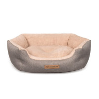 Лежак для собак Pet Fashion BRIG, кофейный, 58х48х20 см