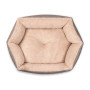 Лежак для собак Pet Fashion BRIG, кавовий, 58х48х20 см