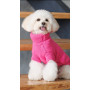 Свитер PetFashion Sam для собак, малиновый