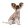 Свитер PetFashion Sam для собак, бежевый