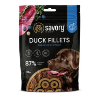 Джерки для собак Savory Fillet Turkey With Duck – филе из утки и индейки, 100 г