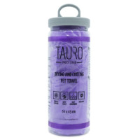 Tauro Pro Line Полотенце для сушки и охлаждения кошек и собак, 64х43 см, фиолетовое