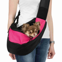 Сумка-переноска Trixie «Sling Front Carrier» для собак до 5 кг, 50х25х18 см, розовая