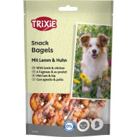 Лакомство для собак Trixie PREMIO Lamb Chicken Bagels кольца с ягненком и курицей, 100 г