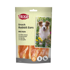 Лакомство для собак Trixie PREMIO Rabbit Ears ушки кролика и филе курицы, 80 г