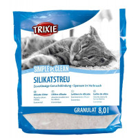 Наповнювач для котячого туалету Trixie Simple & Clean 8 л - силікагелевий