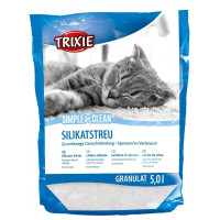 Наповнювач для котячого туалету Trixie Simple & Clean 5 л - силікагелевий