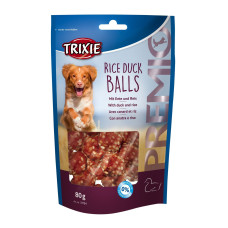 Лакомство для собак Trixie PREMIO Rice Duck Balls шарики с уткой и рисом, 80 г