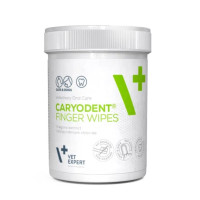 Vet Expert Caryodent Finger Wipes Серветки для чищення зубів котів і собак, 50 шт